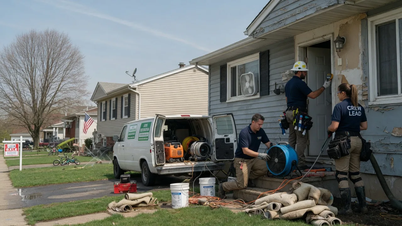 Flood Cleanup in West Warren, MA near me