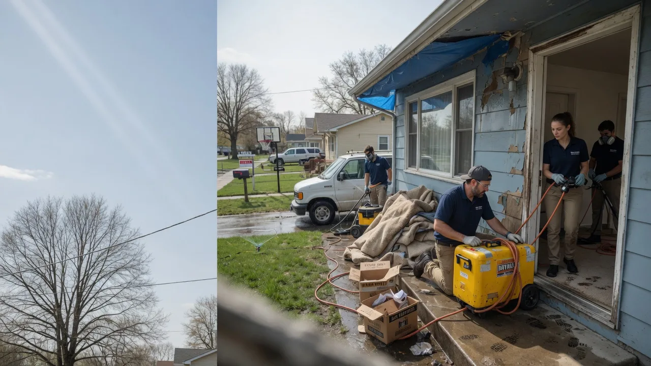 Basement Flood Cleanup in West Warren, MA near me